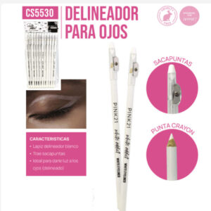 X12 DELINEADOR LAPIZ BLANCO