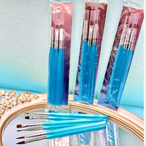 SET PINCEL GEL AZUL