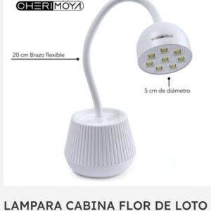 LAMPARA FLOR DE LOTO CHERIMOYA