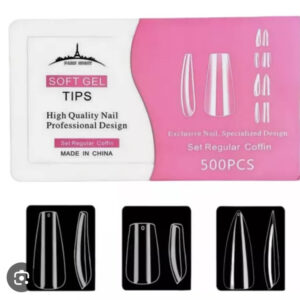 UÑAS SOFT GEL 500PCS PARIS NIGHT